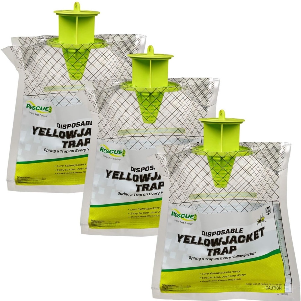 3 Yellowjacket trap bags